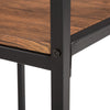 Small Table and 2 Chairs Metal Bar Set Kitchen Dining Breakfast Stools Furniture