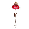 Creative Sensation Pink Coneflower Bird Feeder Outdoor Garden Yard Decorations