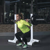 Adjustable Barbell Stand Squat Bench Press Split Squat Rack Weight Training Gym