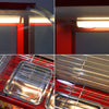 Commercial Catering Food Warmer Hot Pizza Pie Fried Chicken Display Cabinet Case