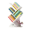 5 Tier Book Shelves Tree Shape Bookshelf Case Storage Display Display Unit Shelf