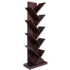 5-Tier Bookcase Storage Ladder Shelf Storage Shelving Unit Plant Display Stand