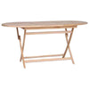 Folding Garden Table Solid Wood Teak /Acacia Kitchen Dining Table Outdoor Bistro