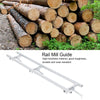 5ft Chainsaw Mill Milling Rail System Aluminum Rail Lumber Cutting Bar Guide