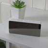 Digital LED Large Display Alarm Clock USB Charging Operated Mirror Face Design