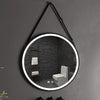80CM Large Round Hanging Mirror Bathroom Bedroom Makeup Dressing Mirror Circle