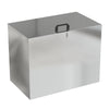 LARGE GALVANISED FEED BIN 1/2/3 COMPARTMENTS. HORSE,CHICKEN ,FEED ,GRAIN 112.5CM