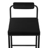 2/4x Barstools w/ Backrest Metal Legs High Counter Bar Chairs Pub Kitchen Chairs