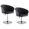 1 Pcs Salon Barber Chair Faux Leather / Velvet Seat Gas Lift Adjustable Stool