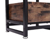 Industrial Sofa Side End Coffee Table With Drawer Bedside Lamp Table Nightstand