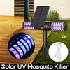 Solar/USB Outdoor Mosquito Killer Insect Fly Trap Catcher Electric UV Light Lamp