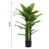 190cm Large Artificial Banana Tree Realistic Pot Fake Plant In&Outdoor Decors UK