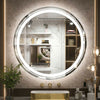 XXL Large Fogless LED Bathroom Mirror Dual Hanging Makeup Vanity Mirror Series