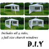 3x3M Gazebo Marquee Strong Waterproof Heavy Duty Garden Patio Party Tent Canopy