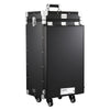 Mobile Make-Up Manicure Workstation Lockable Storage Trolley Retractable Table