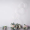 74" Tall Wedding Arch Stand Backdrop Crescent Moon Floral Stand Garland Hanging