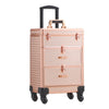Large Vanity Makeup Beauty Trolley Moblie Hairdressing Nail Storage Case Drawers