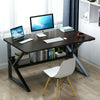 Home Office Computer Desk Study PC Writing Table Workstation 2 Shelf Furniture K