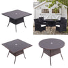 Outdoor Rattan Garden Table Chairs Patio Furniture Bistro Set Dining Table Party