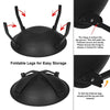 19.5" Cast Iron Outdoor Fire Pit and Bowl, Round Patio Outdoor Fire Pit for BBQ