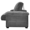 Chesterfield Sofa Bed 3 Seater Click-Clack Double Sleeper With Cushion & Storage