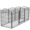 Foldable Modular Dog Pen Puppy Playpen Whelping Garden Fence Dog Barrier 8 Panel