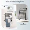 2-in-1 Towel Warmer Rack Freestanding & Wall Mounted Towel Heater w/ LED Display