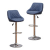 1/2/4/6x Bar Stools Gas Lift Swivel Faux Leather Kitchen Breakfast Counter Salon