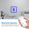Bluetooth Bathroom Mirror with LED Light 3 Colors Touch Sensor Demister Pad