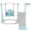 4 in1 Kids Baby Toddler Swing Slide & Climber Set In/Outdoor Boys Girls Toy NS