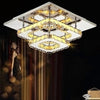 Modern LED Crystal Ceiling Lights Pendant Chandelier Lamp Living Room Kitchen