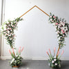 Metal Pentagon Wedding Arch Frame Backdrop Free Standing Birthday Party Props UK