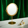 Golden Dressing Table Vanity Mirror FreeStanding Tabletop Makeup Cosmetic Mirror