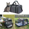 Pet Dog Cat Carrier Bag Backpack Expand Handbag Travel Hiking Outdoor Crate Tote