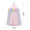 Kids Children Play Tent Baby Pop Up Tent Fairy Princess Girls Playhouse LEDLight