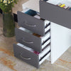 Dressing Table With Drawers Mirror Stool Set Makeup Desk Vanity Table Bedroom