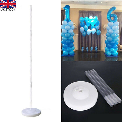 Balloon Column Arch Base Pole Stand Display Kit Wedding Party Decor Supplies DIY