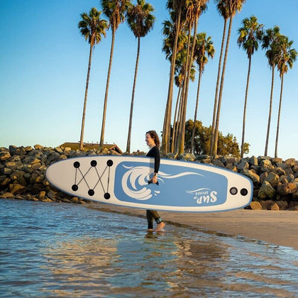 Inflatable Paddle Board 10ft SUP Surfboard Stand Up Water Float w/ Accessories