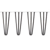 4 x Hairpin Legs / Hair Pin Legs Set for Furniture Bench Desk Table Metal 8"-28"