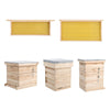 Wooden Langstroth Beehive Honey Bee Hive Frames House Pro Beekeeper Tool Kits UK