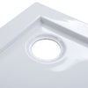 Bathroom Shower Tray Acrylic Anti Slip Slimline Rectangle/Square Base Waste Kits