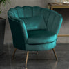Velvet Upholstered Armchair 2 Seater Couch Sofa Chair Living Room Furniture