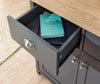 LANCASTER COMPACT SIDEBOARD CUPBOARD CABINET STORAGE UNIT DRAWERS SLATE BLUE