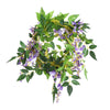 2x 7FT Artificial Wisteria Vine Garland Plant Foliage Trailing Flower Home Decor