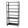 Folding 4-Tier Storage Bookshelf Bookcase Unit Display Stand Garden Plant Holder