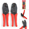 9" Ratchet Crimper Plier Cable Wire Electrical Crimp Terminals Crimping Kits UK