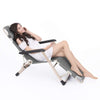 Premium Patio Lounge Chair Portable Folding Chairs with Adjustable Pillow