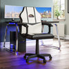 OFFICE CHAIR ADJUSTABLE ERGONOMIC RACING GAMING SWIVEL PU LEATHER DESK COMPUTER