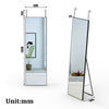 Free Standing Full Length Mirror Floor Standing Wall Mounted Door Hanging Mirror