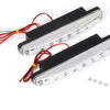 2X 8 LED Daytime Running Lights Car Driving DRL Fog Lamp Light Super White 12V